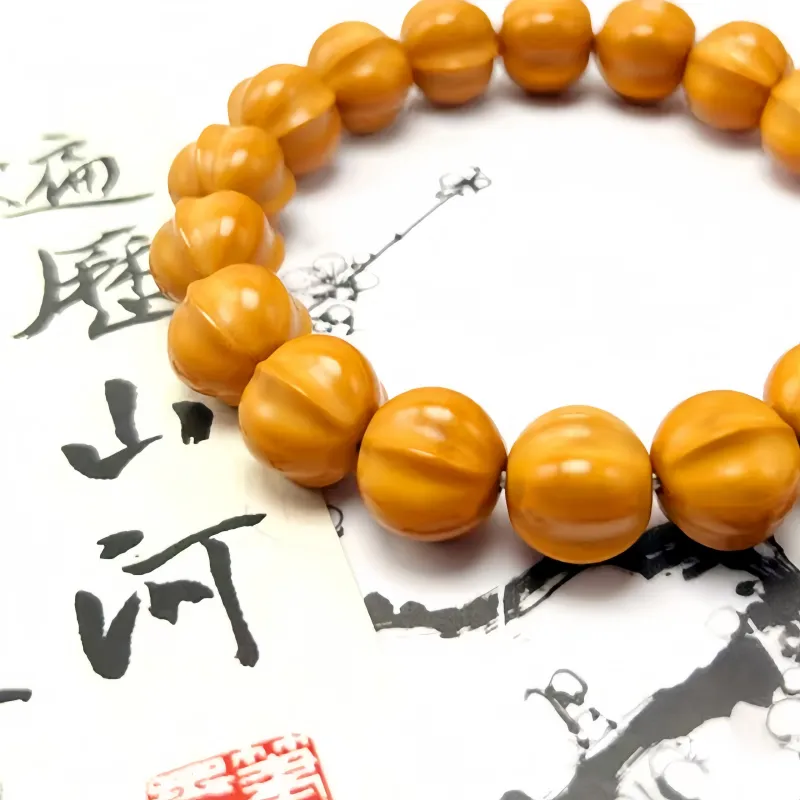 Xifeng Building Monkey Head Walnut Bracelets Unisex-4