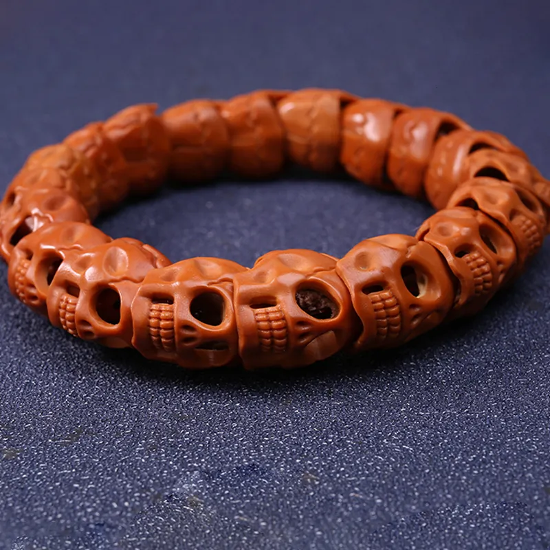 Xifeng Building Olive Pit Bracelets Unisex-3