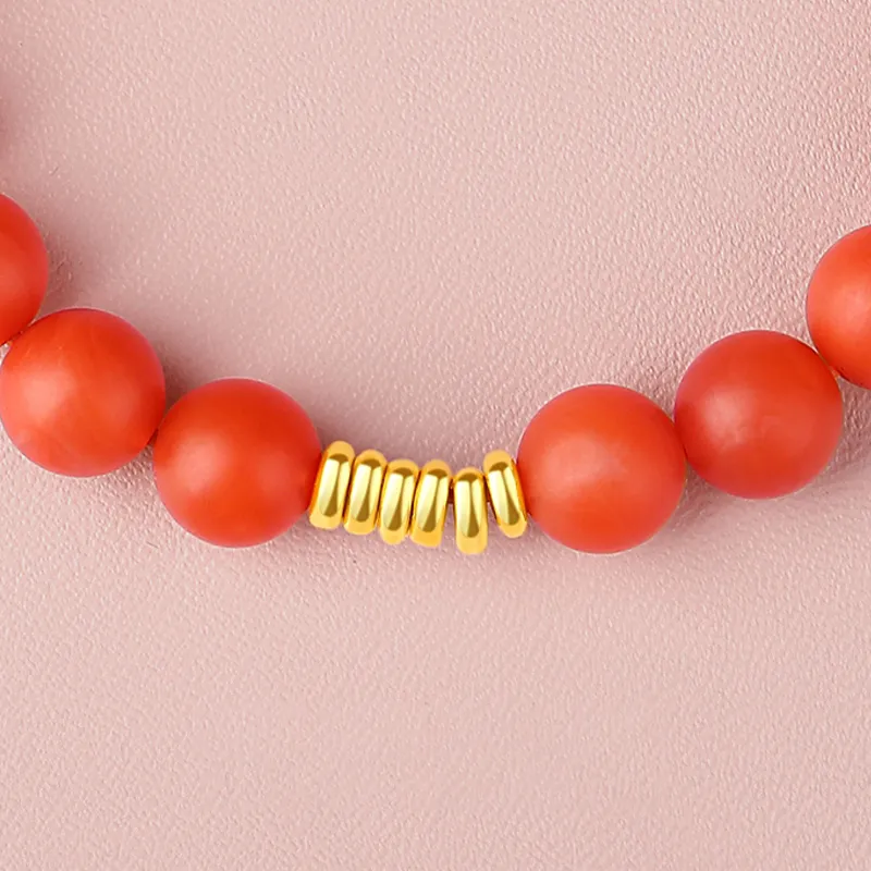 Xifeng Building Southern Red Agate Bracelets Unisex-3