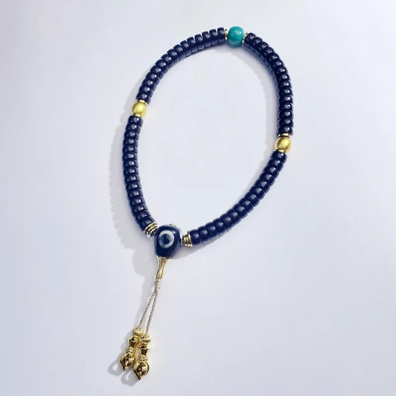 Xifeng Building Coconut Shell Beads Bracelets Unisex-2