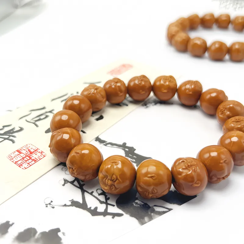 Xifeng Building Olive Pit Bracelets Unisex-4