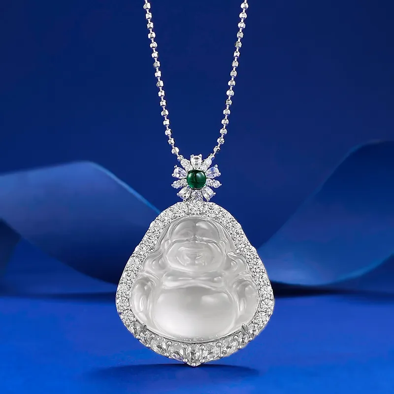 Xifeng Building Chalcedony Necklaces Women's-3