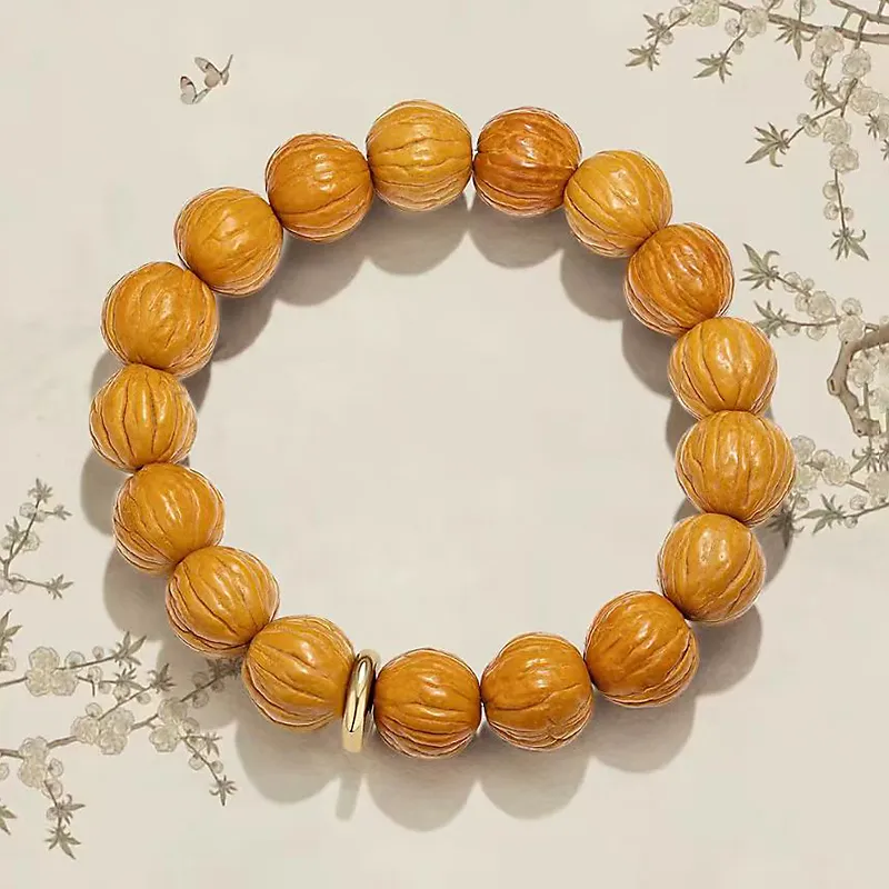Xifeng Building Monkey Head Walnut Bracelets Unisex-1
