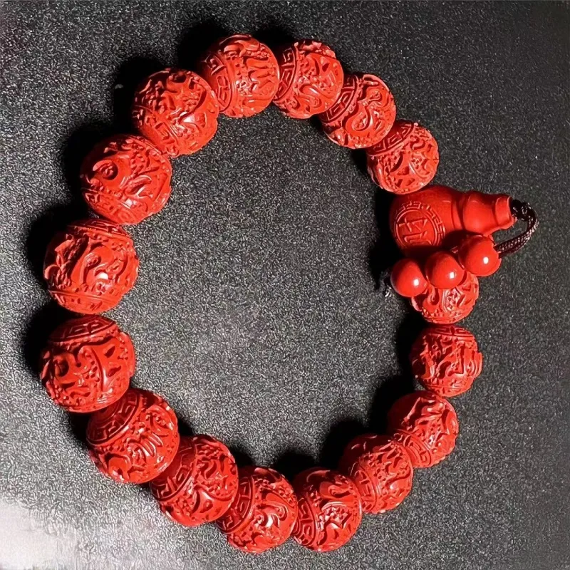 Xifeng Building Cinnabar Bracelets Unisex-1