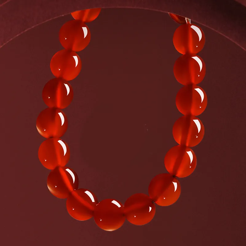 Xifeng Building Cinnabar Bracelets Unisex-2