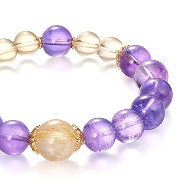 Xifeng Building Crystal Bracelets Unisex-3