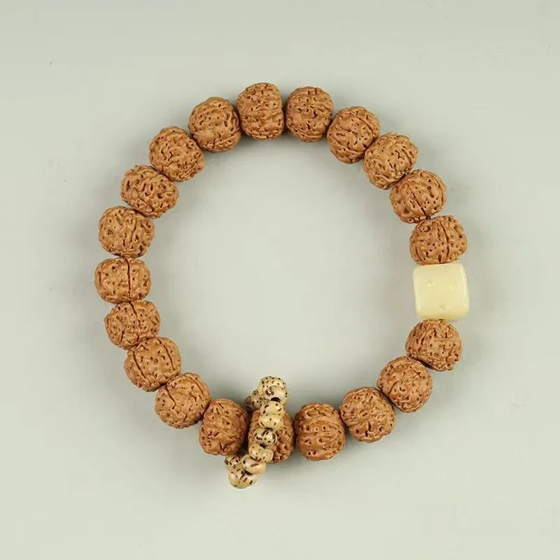 Xifeng Building King Kong Bodhi Seeds Bracelets Unisex-3