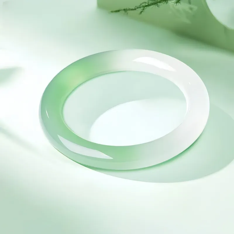 Xifeng Building Glass Cat Eye Bangles Women's-24