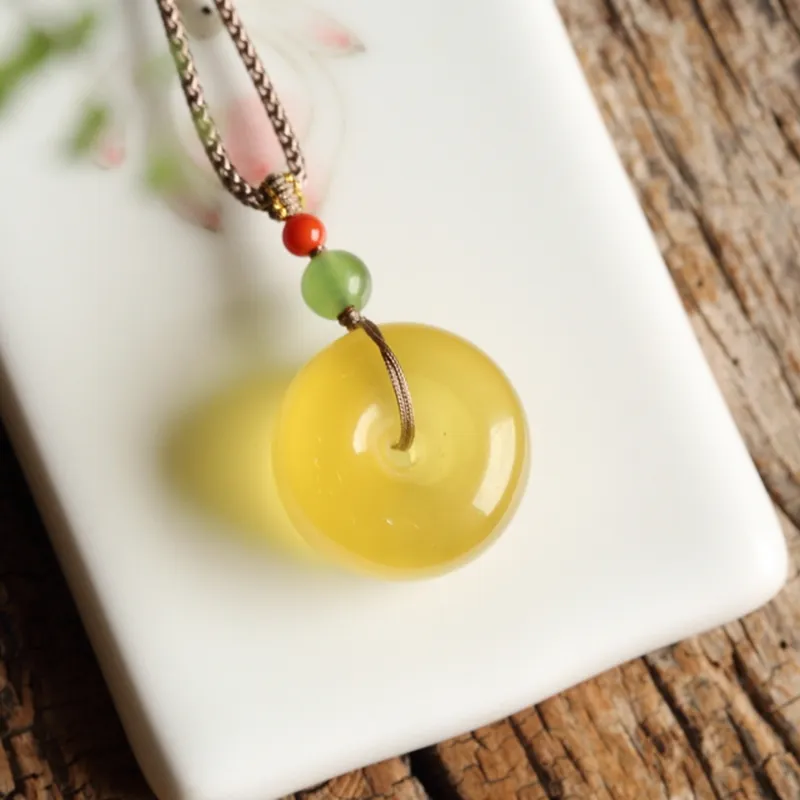Xifeng Building Beeswax Necklaces Women's-3