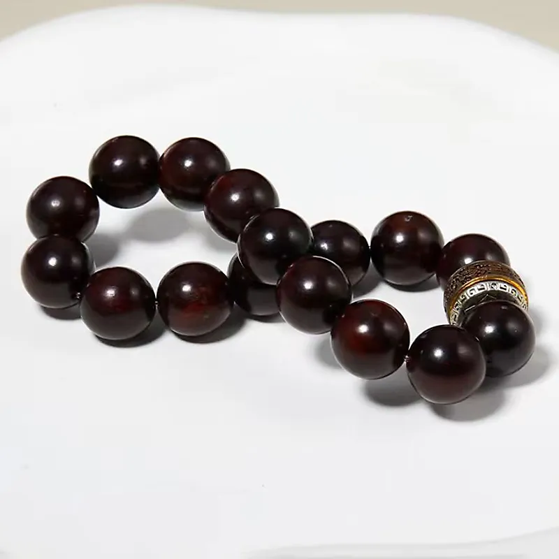 Xifeng Building Sandalwood Wooden Bracelets Unisex-1
