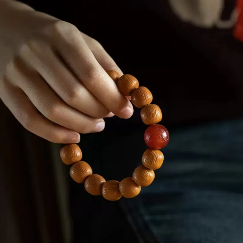 Xifeng Building Monkey Head Walnut Bracelets Unisex-1
