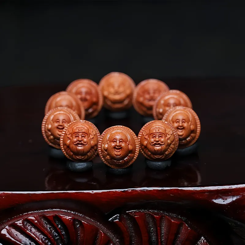 Xifeng Building Olive Pit Bracelets Unisex-1