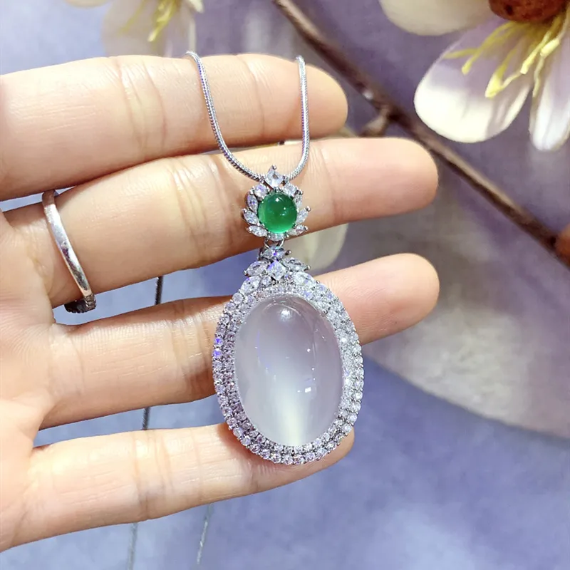 Xifeng Building Chalcedony Pendants Women's-2