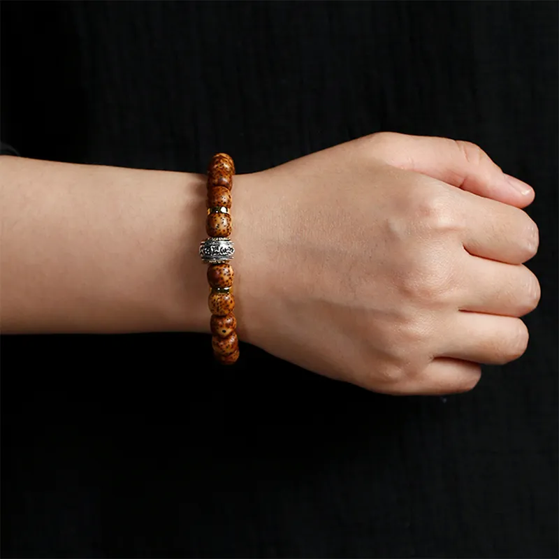 Xifeng Building Star Moon Bodhi Seeds Bracelets Unisex-2