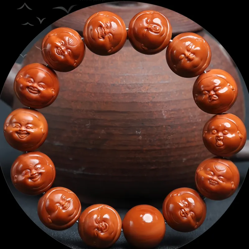 Xifeng Building Olive Pit Bracelets Unisex-1