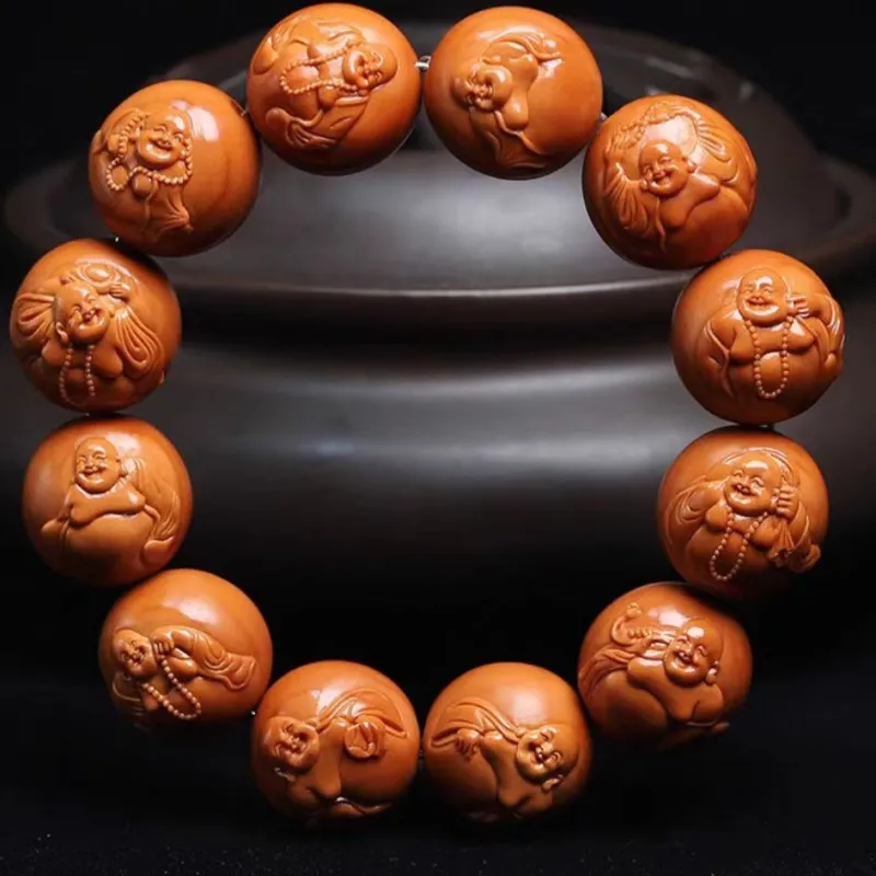 Xifeng Building Olive Pit Bracelets Men's-1