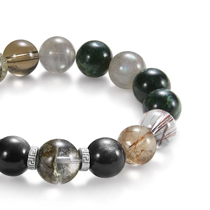 Xifeng Building Crystal Bracelets Unisex-3