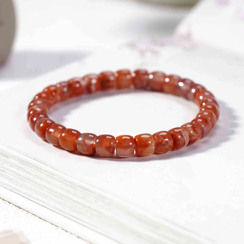 Xifeng Building Southern Red Agate Bracelets Unisex-1