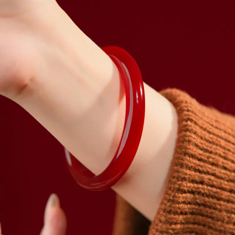 Xifeng Building Agate Bangles Women's-1