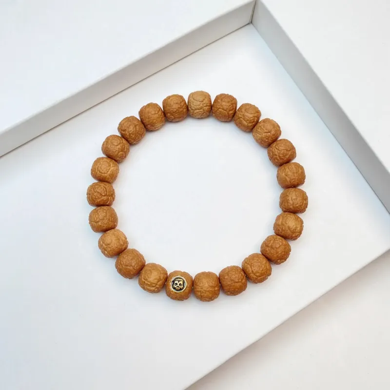 Xifeng Building Monkey Head Walnut Bracelets Unisex-1