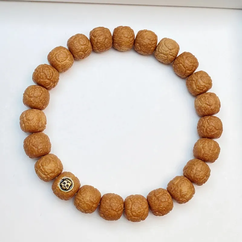 Xifeng Building Monkey Head Walnut Bracelets Unisex-3
