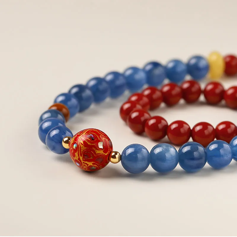 Xifeng Building Southern Red Agate Fine Jade Bracelets Unisex-3