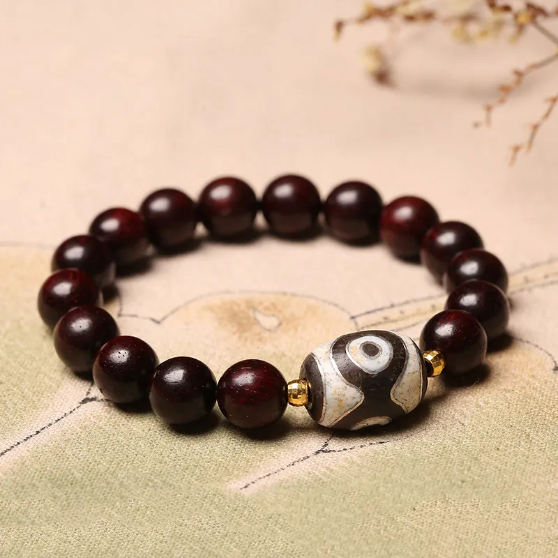 Xifeng Building Rosewood Bracelets Unisex-2