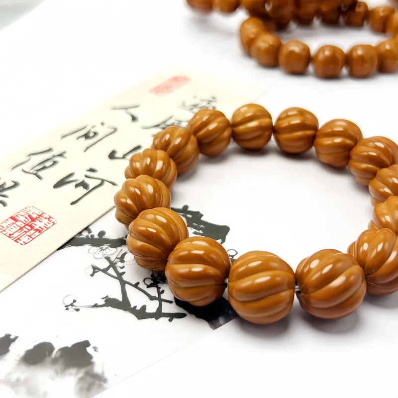Xifeng Building Monkey Head Walnut Bracelets Unisex-4