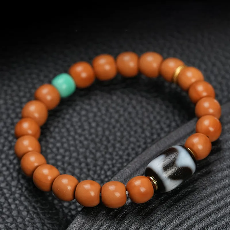 Xifeng Building Monkey Head Walnut Bracelets Unisex-1