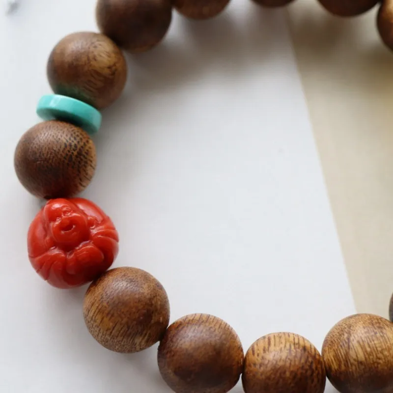 Xifeng Building Agarwood Bracelets Unisex-2