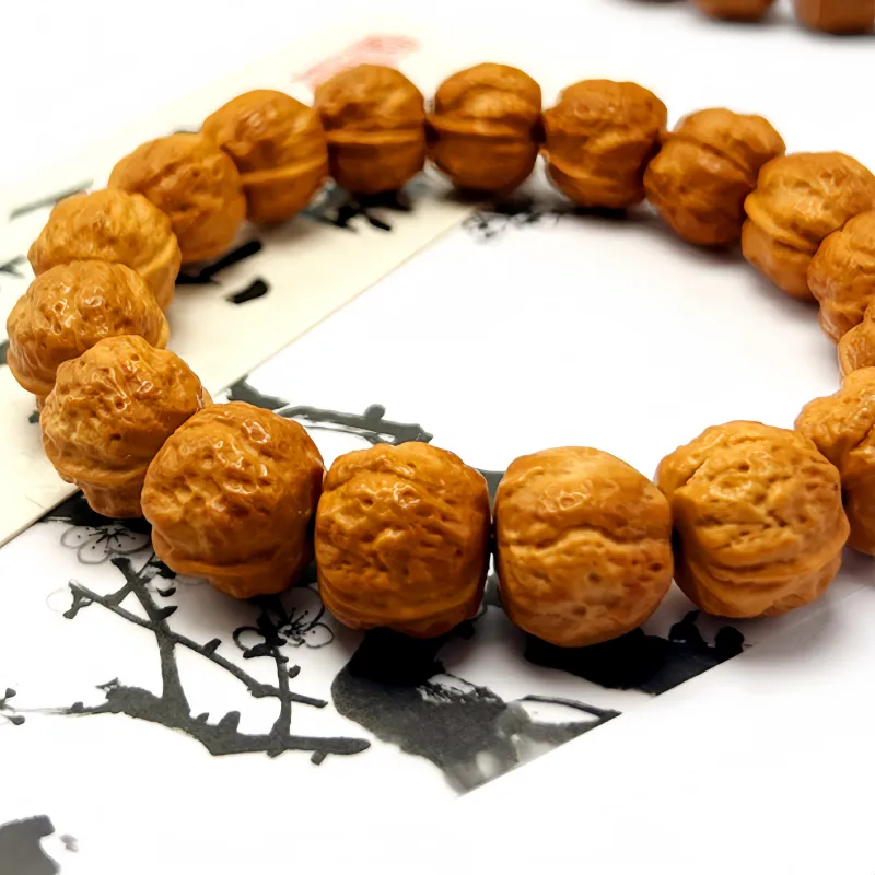 Xifeng Building Monkey Head Walnut Bracelets Unisex-3