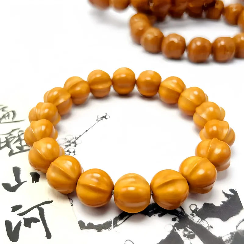 Xifeng Building Monkey Head Walnut Bracelets Unisex-1