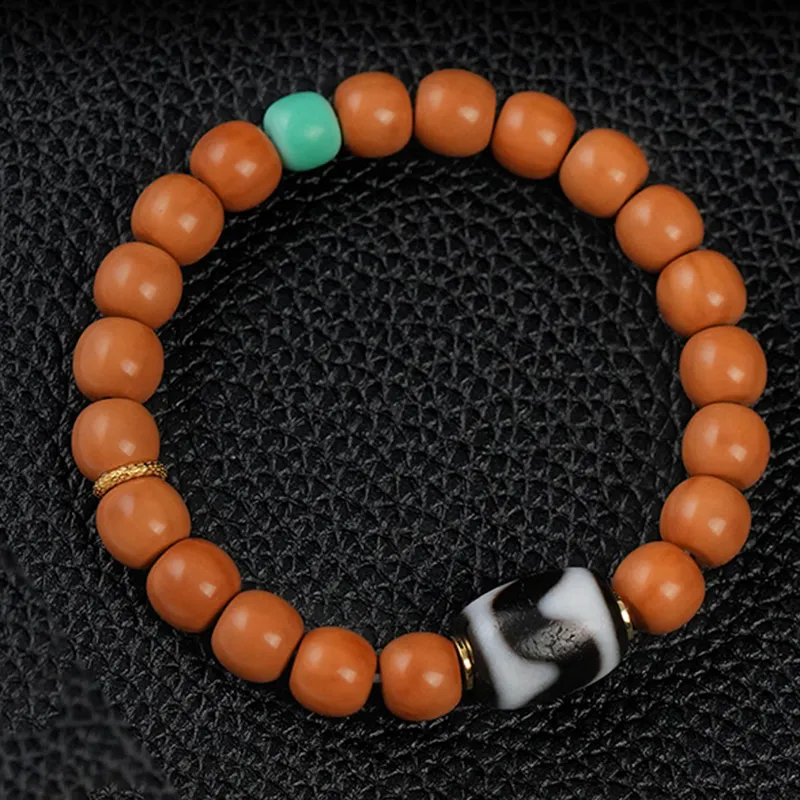 Xifeng Building Monkey Head Walnut Bracelets Unisex-4