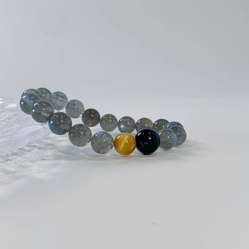 Xifeng Building Crystal Jade Bracelets Unisex-3