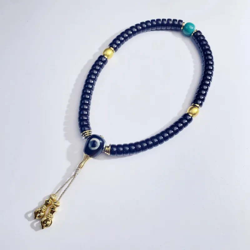 Xifeng Building Coconut Shell Beads Bracelets Unisex-1