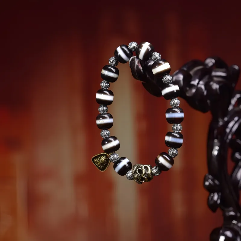 Xifeng Building Agate Bracelets Unisex-2