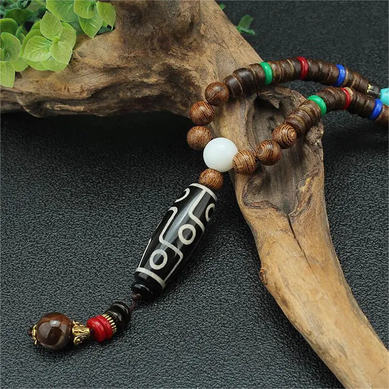 Xifeng Building Agate Jade Pendants Unisex-6