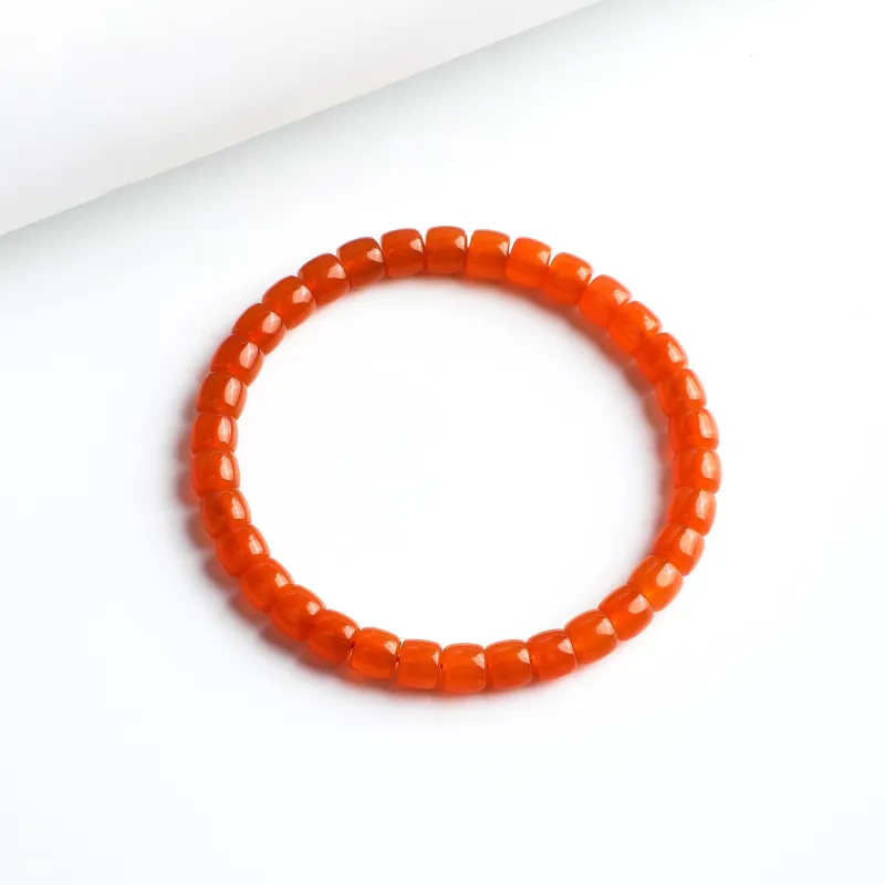 Xifeng Building Southern Red Agate Bracelets Unisex-4