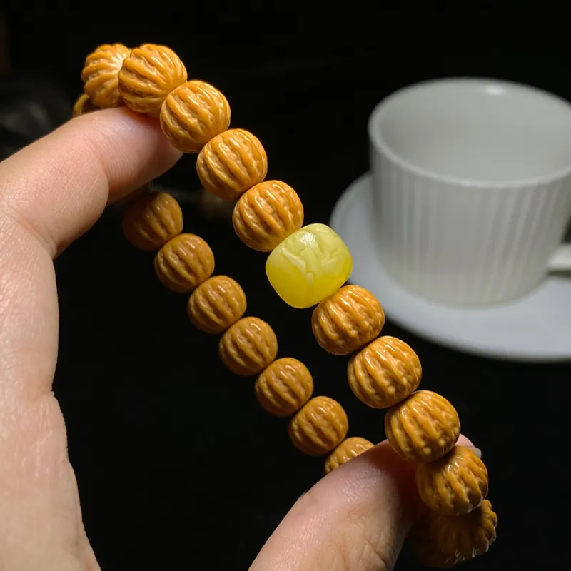 Xifeng Building Monkey Head Walnut Bracelets Unisex-4
