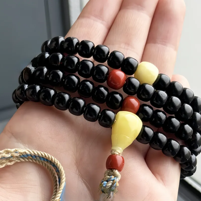 Xifeng Building Coconut Shell Beads Bracelets Unisex-4
