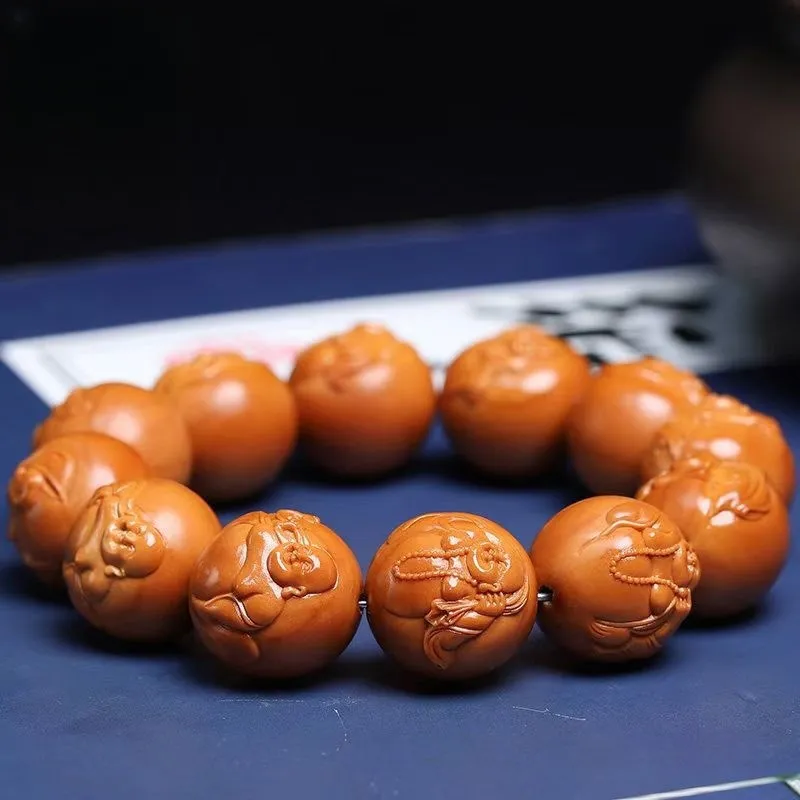 Xifeng Building Olive Pit Bracelets Men's-4