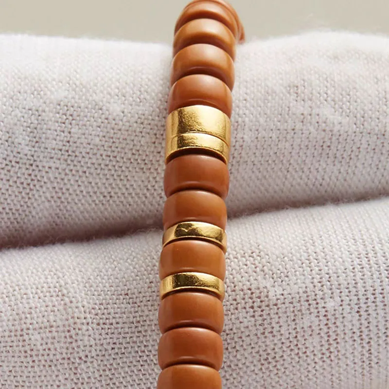 Xifeng Building Olive Pit Walnut Bracelets Unisex-4