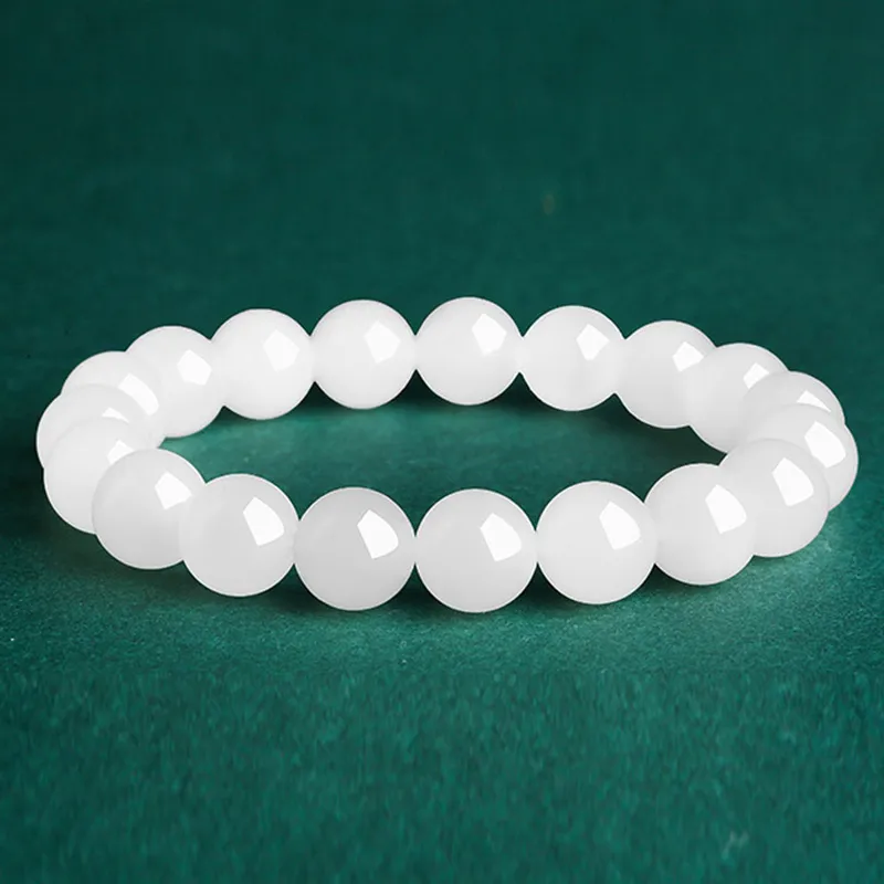 Xifeng Building Bracelets White Jade Unisex-2