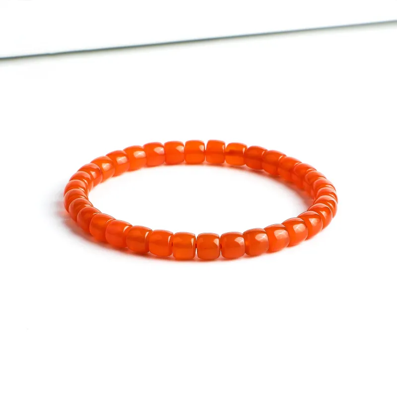 Xifeng Building Southern Red Agate Bracelets Unisex-1