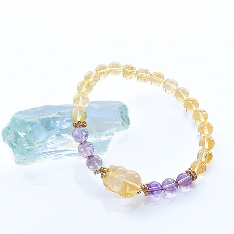 Xifeng Building Colored Glaze Bracelets Unisex-2