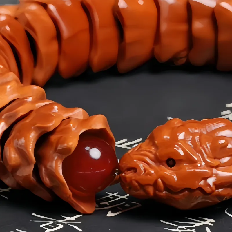 Xifeng Building Olive Pit Bracelets Unisex-4