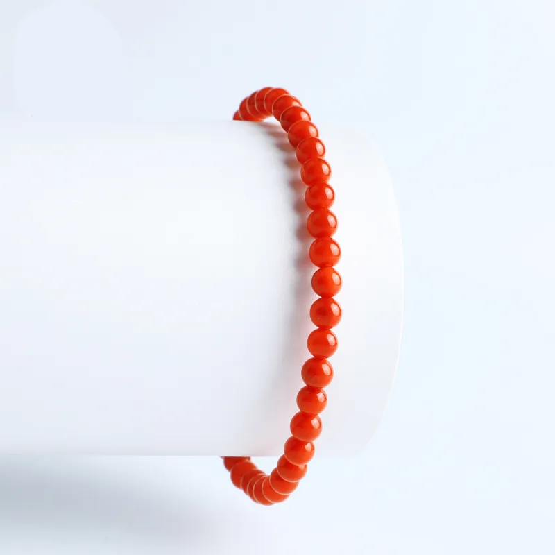Xifeng Building Southern Red Agate Fine Jade Bracelets Unisex-4