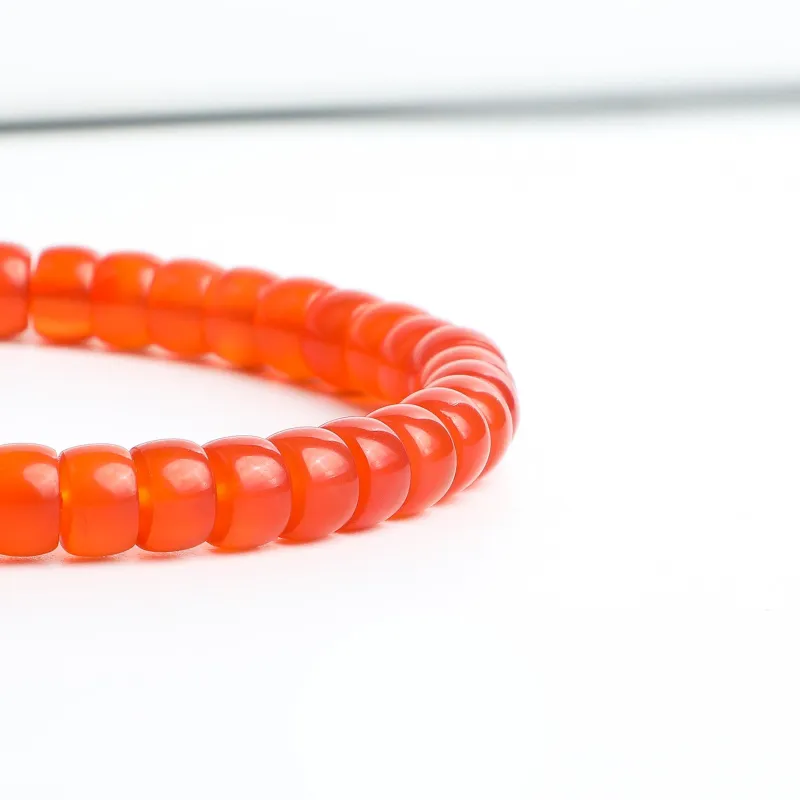 Xifeng Building Southern Red Agate Bracelets Unisex-2