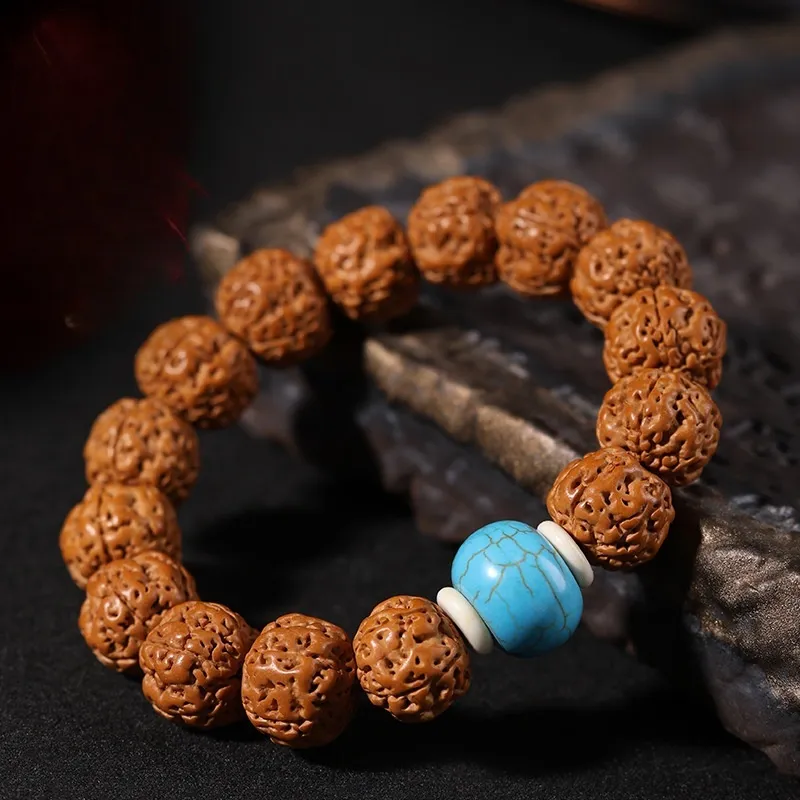 Xifeng Building King Kong Bodhi Seeds Bracelets Unisex-3