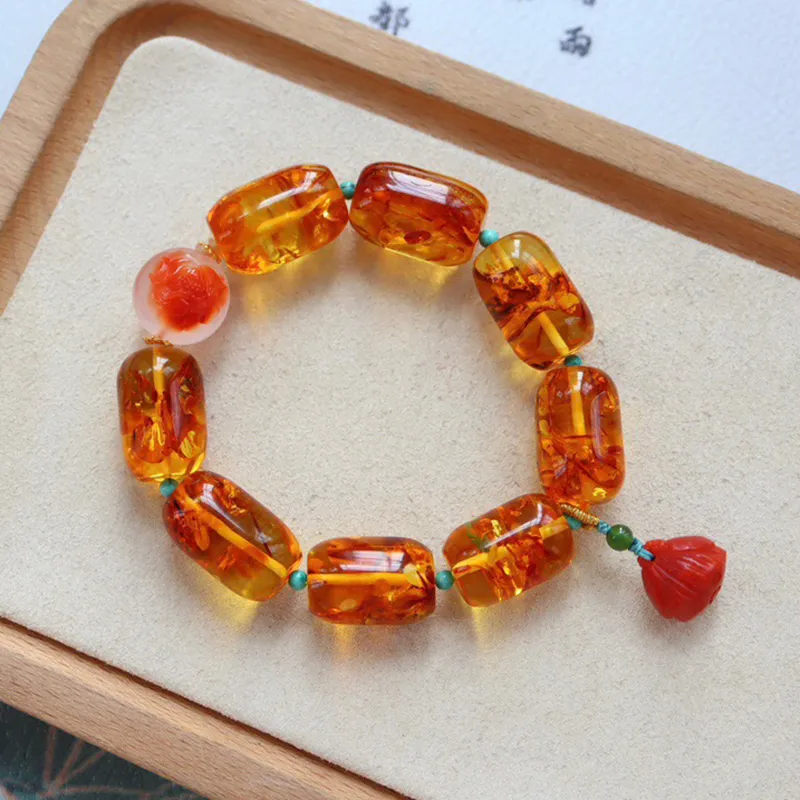 Xifeng Building Amber Bracelets Unisex-5
